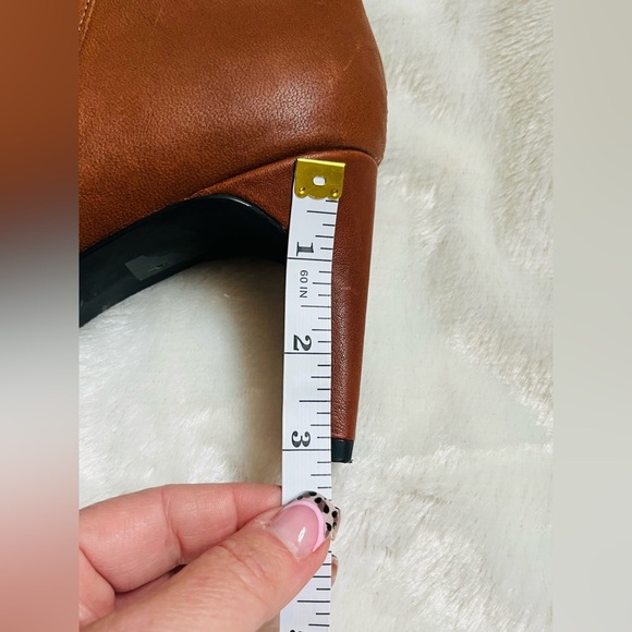 Vagabond Tall Leather Boots Pointed Toe High Heel Brown Size 11 / 41 - Picture 14 of 16